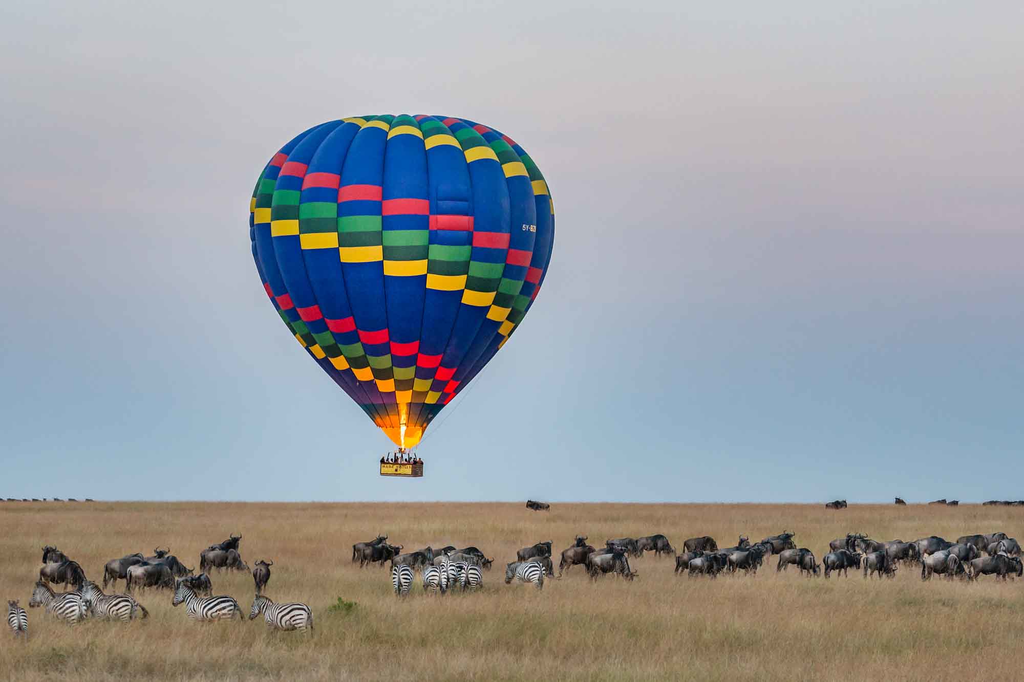 balloon safaris in Rwanda