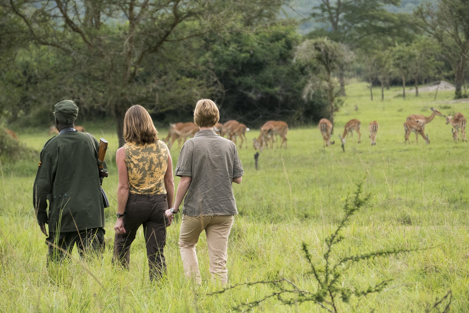 guided nature walk in lake mburo